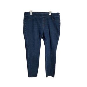 Lane Bryant Ultimate Stretch Behind High Rise Pull On Jeans Curvy Women  Size 20